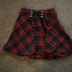Plaid Short Skater Cheerleader Skirts